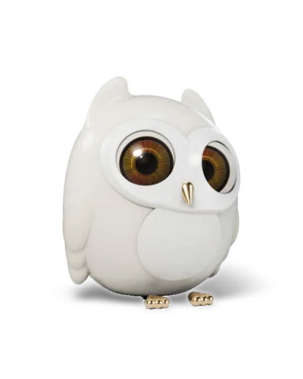 The Owl wearing The 2030s · visor
